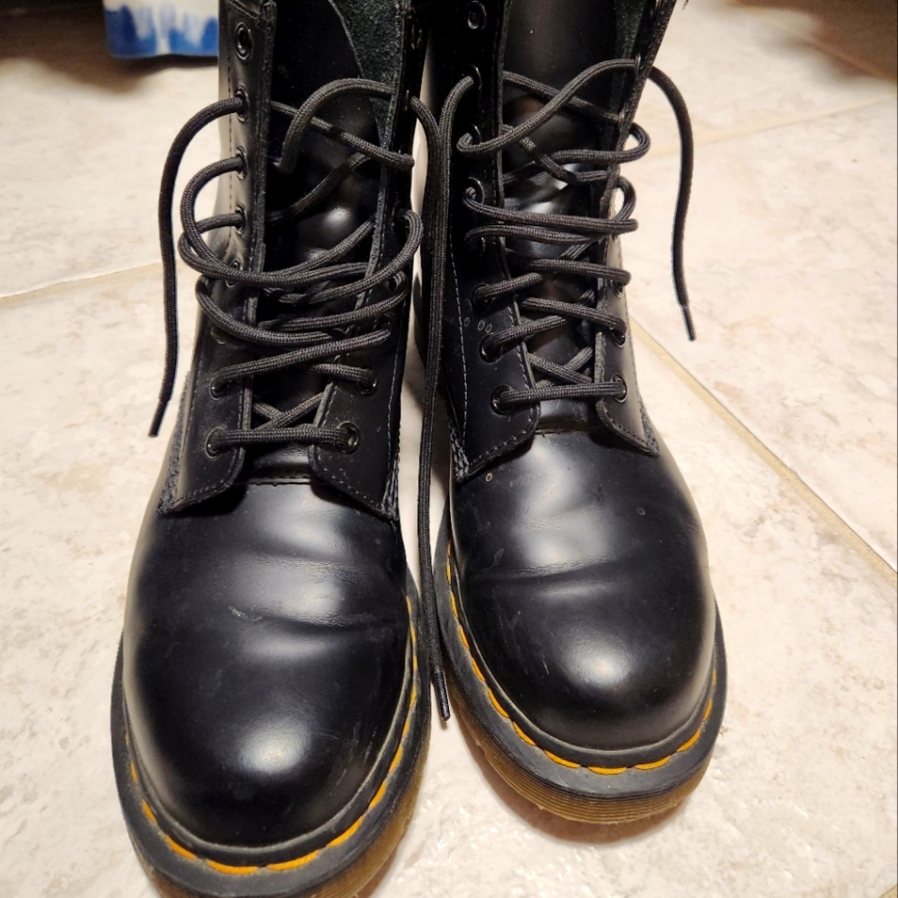 Dr Martens lace up boots